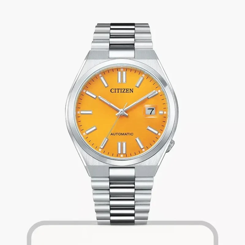 Citizen Tsuyosa Yellow Dial Unique Men’s Watch- NJ0150-81Z